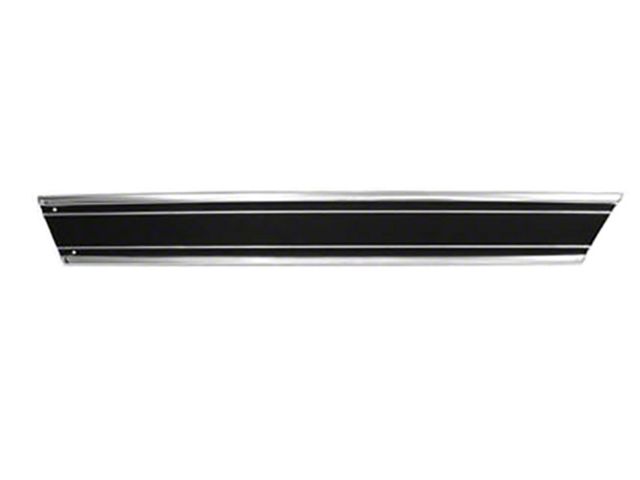 Chevy Or GMC Truck Lower Bed Molding, Black, Rear, Longbed,RH 1969-1972