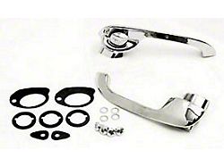 Chevy Outside Door Handles, Front, 2 & 4-Door Sedan, Wagon &Nomad, 1955-1957