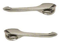 OPR Chevy Outside Door Handles, Front Or Rear, 4-Door Hardtop, 1956-1957