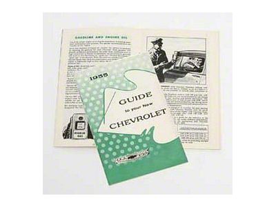1955 Chevy Car Owners Manual