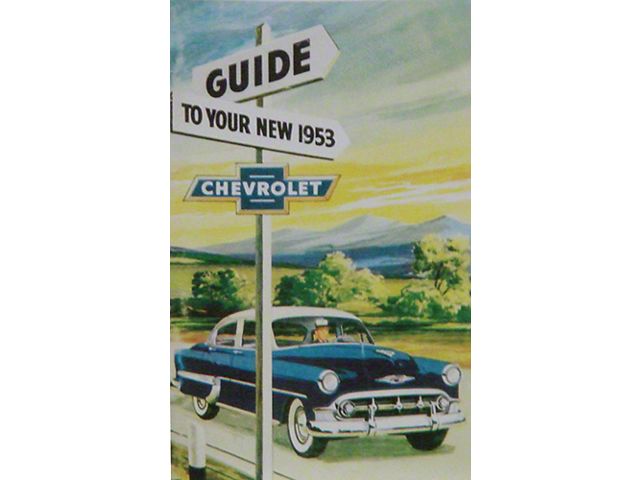1953 Chevy Car Owners Manual