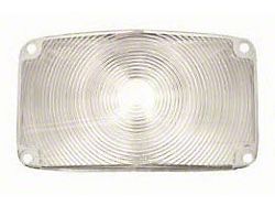 Chevy Parking Light Lenses, Clear, Show Quality, 1956