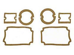 Parking Light,Taillight & Back-Up Light Lens Gasket Set,1956