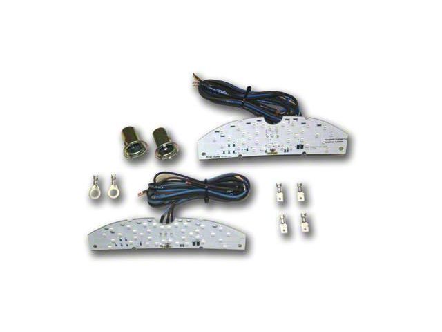 Chevy Parking Lights, Front, LED, 1955