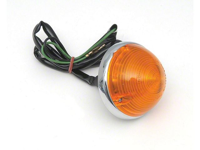 Chevy Parking & Turn Signal Light Assembly, Amber, 1955-1957