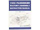 1955 Passenger Factory Assembly Instruction Manual