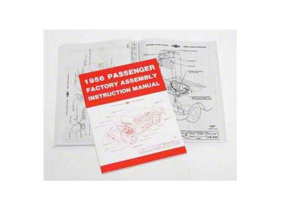 1956 Chevy Passenger Car Factory Assembly Manual