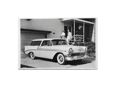 Chevy Photo Print, Nomad, 1956 (Nomad, All Models)