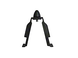 Chevy Pinion Rubber Snubber Bracket, Rear, 1955-1957
