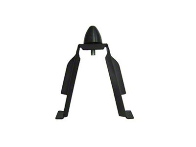 Chevy Pinion Rubber Snubber Bracket, Rear, 1955-1957