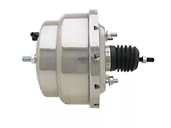 Chevy Power Brake Booster Kit, 8 Dual Diaphragm, Chrome, 1955-1957