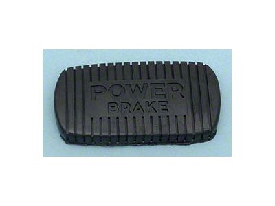 Chevy Power Brake Pedal Pad, 1955-1957