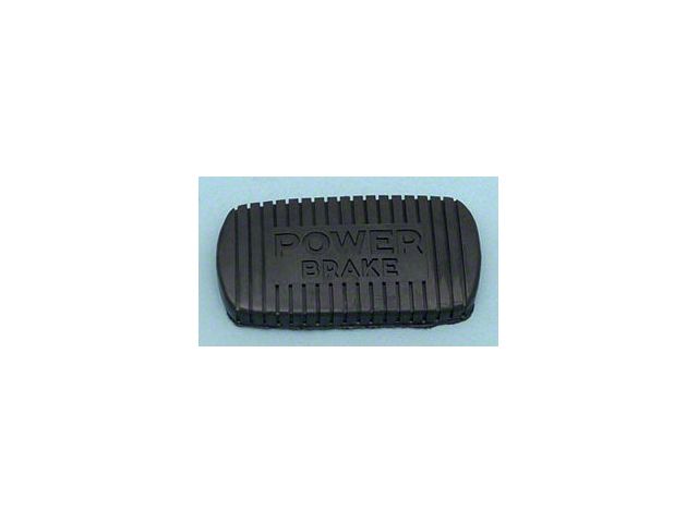 Chevy Power Brake Pedal Pad, 1955-1957