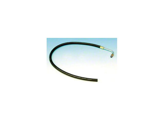 Chevy Power Steering Box Return Hose, 605 & 670, With Inverted Flare, 1955-1957