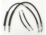 Chevy Power Steering Hose Set, Factory, 1955-1957