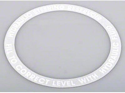 Chevy Power Steering Lid Decal, 1953-1954