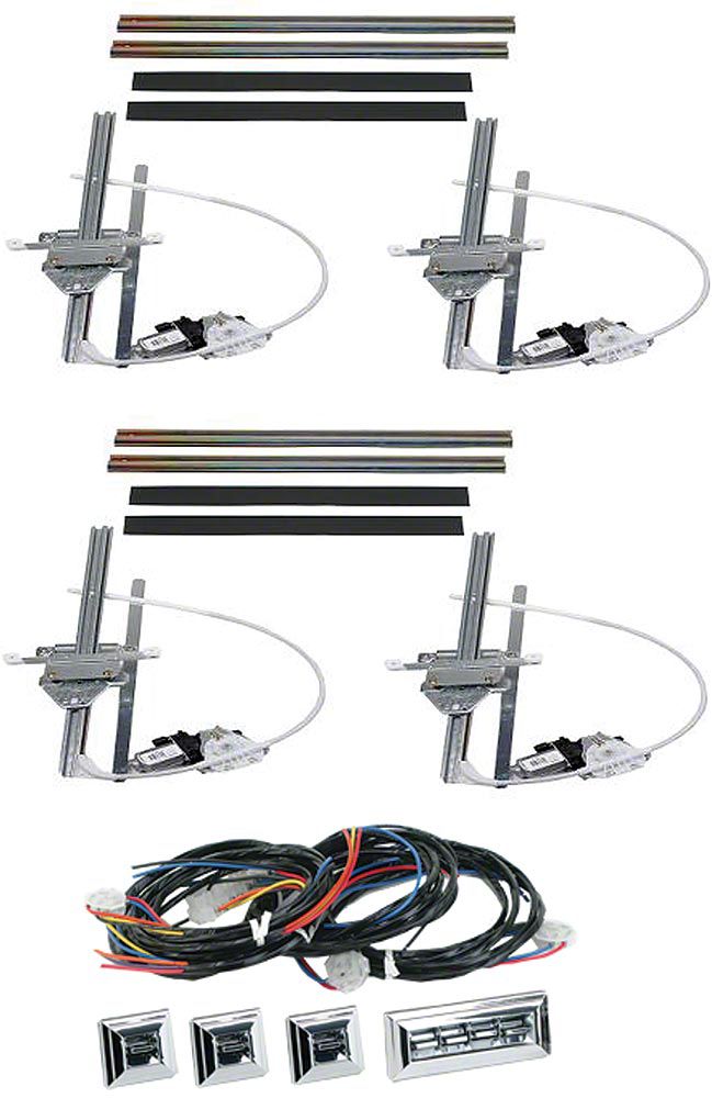 Ecklers Power Window Kit,2 Or 4Door 4Window,19491954