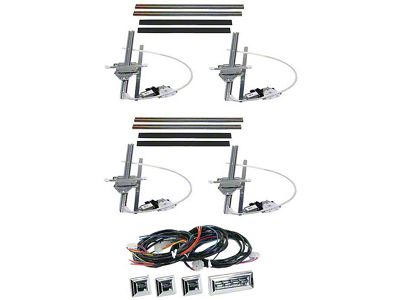 Chevy Power Window Kit, 2 Or 4-Door, 4-Window, 1949-1954