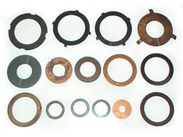 Chevy Powerglide Transmission Thrust Washer Kit, 1955-1956