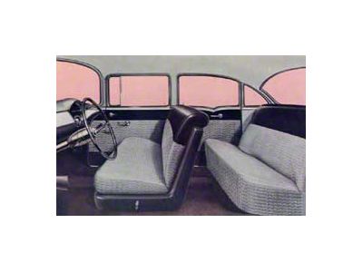 Chevy Preassembled Door & Quarter Interior Panel Kit, 150 4-Door Sedan, 1955