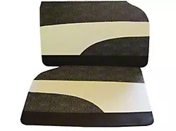Chevy Preassembled Door & Quarter Interior Panel Kit, 2-Door Hardtop, Bel Air, 1957 (Bel Air Sports Coupe)