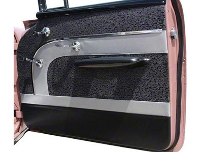 Chevy Preassembled Door & Quarter Interior Panel Kit, 4-Door Wagon, Bel Air, 1957