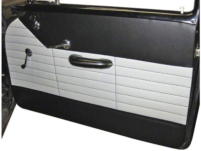 Chevy Preassembled Door & Quarter Interior Panels, 2-Door Sedan, 210 Delray, 1956
