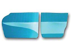 Chevy Preassembled Door & Quarter Interior Panels, 4-Door Hardtop, Bel Air, 1956