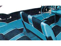 Chevy Preassembled Door & Quarter Interior Panels, 4-Door Hardtop, Bel Air, 1957