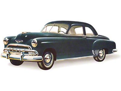 Chevy Quarter Glass, Clear, Business And Sport Coupe, Except 210 Sport Coupe, 1949-1952