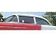 Chevy Quarter Glass, Date Coded, Clear, 2-Door Sedan, 1955-1957