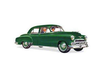 Chevy Quarter Glass, Hardtop And Convertible, 1949-1952