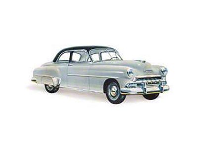 Chevy Quarter Glass, Styleline 2-Door Sedan, 1949-1952