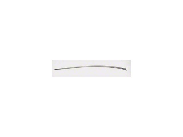 Chevy Quarter Molding, Stainless Steel, Long, Left, Lower, Bel Air 2 Door, 1956 (2-Door)