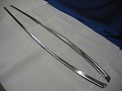 Quarter Moldings, Stainless Steel, 2-Door, Used (1956 Chevy 210)