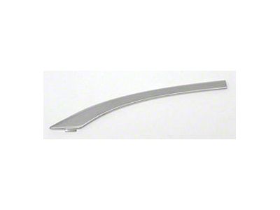 Chevy Quarter Panel Molding, Stainless Steel, Left, Short, Curved, Bel Air & 210 2-Door, 1957