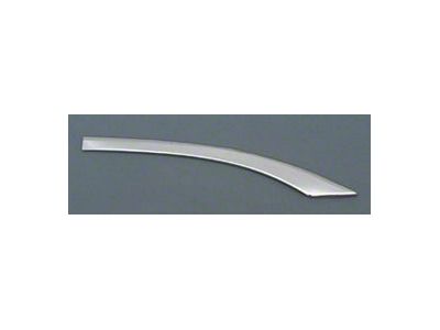 Chevy Quarter Panel Molding, Stainless Steel, Right, Short,Curved, Bel Air & 210 2-Door, 1957