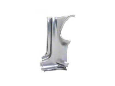 Chevy Quarter Panel To Trunk Panel, Right, 1955