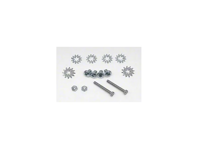 Chevy Quarter Window Channel Screw Set, Convertible, 1955-1957 (Bel Air Convertible)