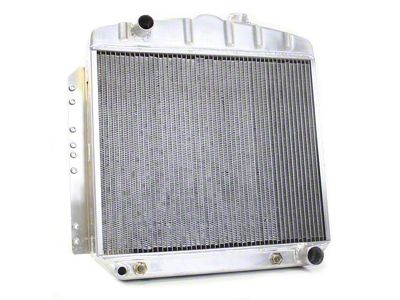 Chevy Aluminum Radiator, Automatic Transmission, Top Left Outlet, LT1 Engine, Griffin Pro Series, 1949-1954