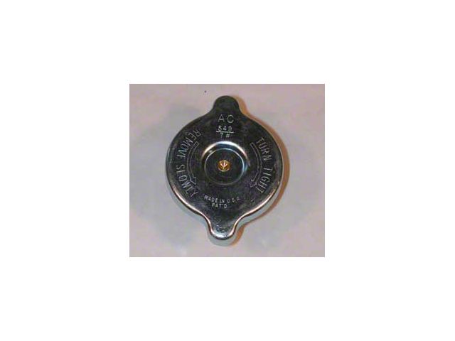 Radiator Cap,7Lb.,AC,55-57 AC 549 Stamping