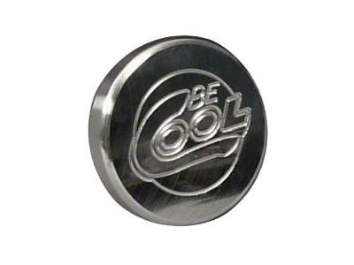 Chevy Radiator Cap, Billet, Round, Polished Finish, Be Cool