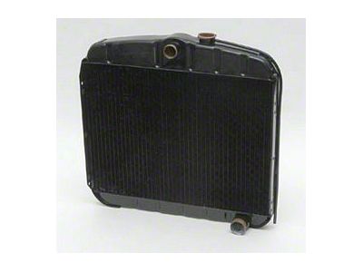 Radiator,Copper Core,V8,Manual Transmission,55-57