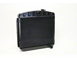 Chevy Radiator, DeWitts OE Series, With Manual Transmission & V-8,1955-1957