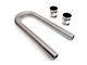 Chevy Radiator Hose Kit, Chrome Plated Stainless Steel, 48, 1949-1954