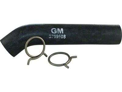 Chevy Radiator Hose, Upper, Small Block, 1955-1957