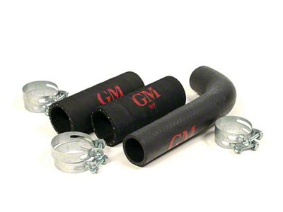 Chevy Radiator Hoses, With Clamps, 6-Cylinder, Powerglide, 1950-1954