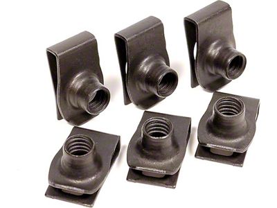 Chevy Radiator To Core Support U-Nuts, 1949-1954