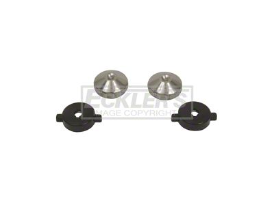 Chevy Radio Knob Set, For Wonderbar Radio, 1956
