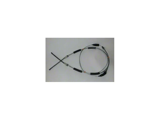 Chevy Rear Emergency Brake Cable, Show Correct, 1955-1957